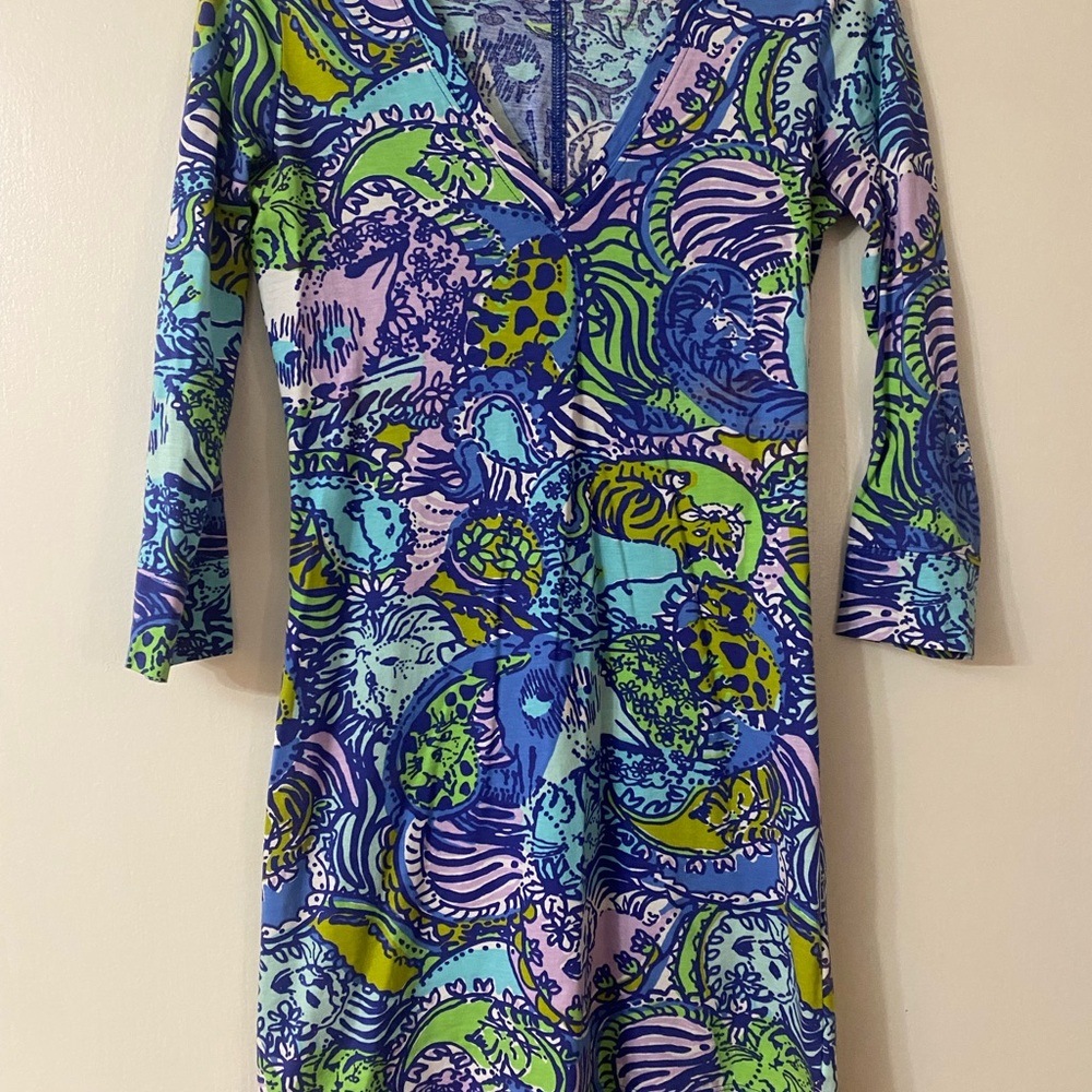 Lilly Pulitzer Vibrant Patterned Dress